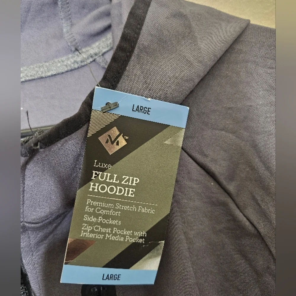 Member's Mark Men's Luxe Premium Stretch Full-Zip Hoodie